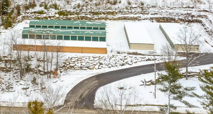 aerial view of the facility dedham me